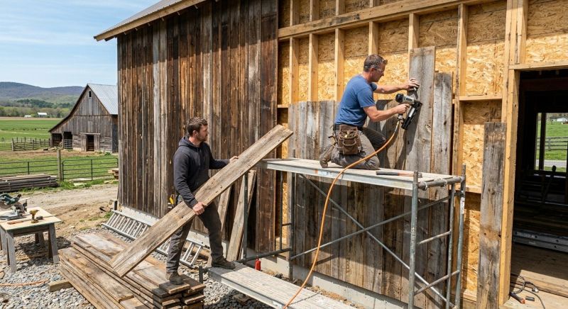 Barn Siding Installation in Oxford, GA