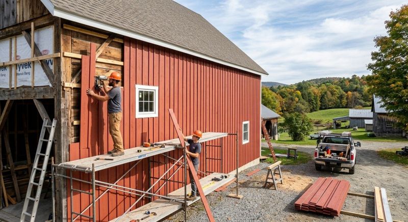 Barn Siding Installation in Oxford, GA