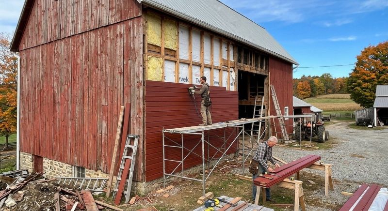 Barn Siding Replacement in Smyrna, GA