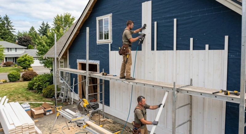 Batten Siding Installation in Decatur, GA