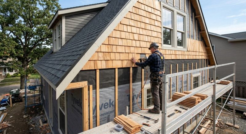 Cedar Siding Installation in Alpharetta, GA