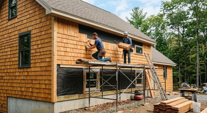 Cedar Siding Installation in Lithonia, GA