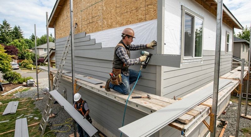 Cement Siding Installation in Monroe, GA