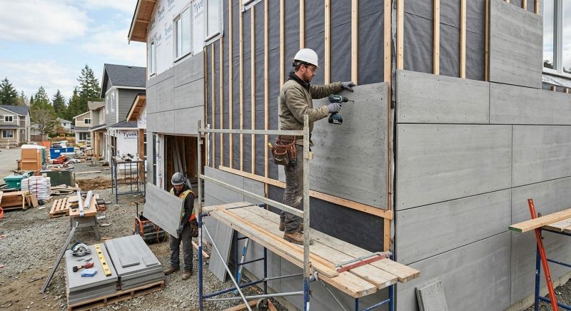 Cement Siding Installation in Suwanee, GA
