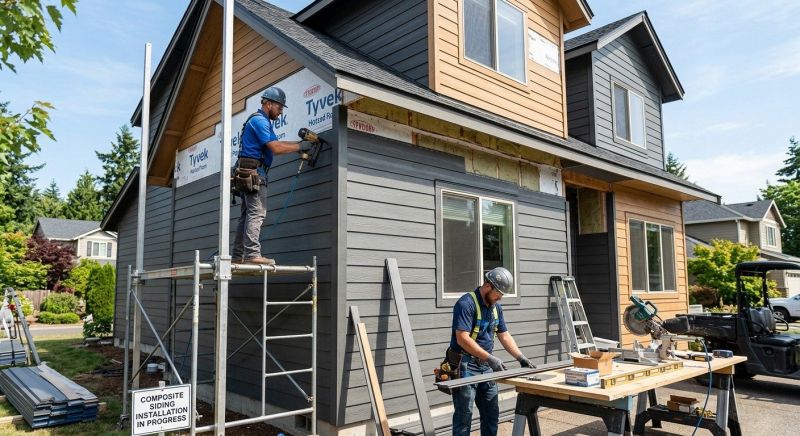Composite Siding Installation in Dekalb County, GA