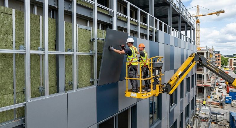Facade Cladding Installation in Lithonia, GA
