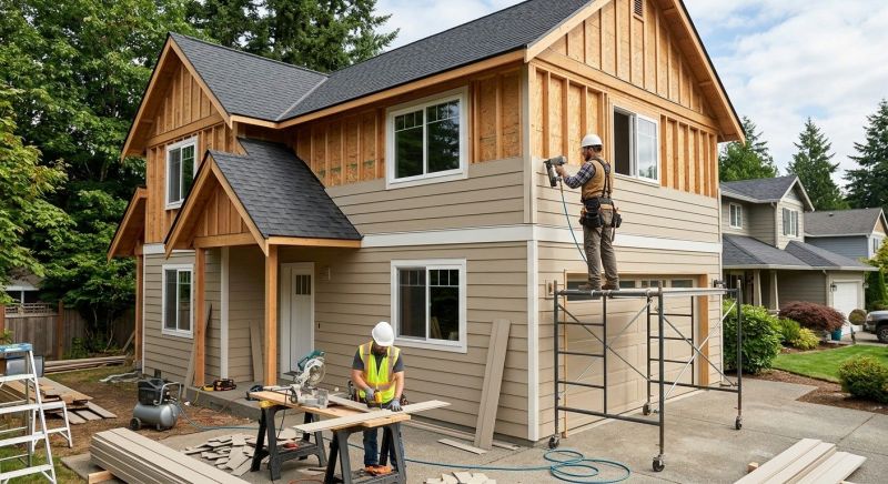 Facade Cladding Installation in Lithonia, GA