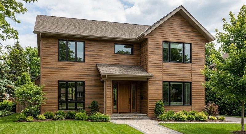 Faux Wood Siding Installation in Jonesboro, GA