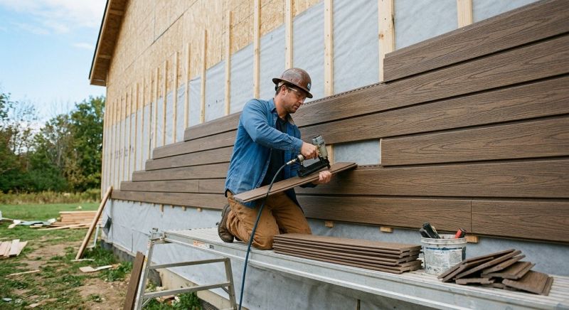 Faux Wood Siding Installation in Stockbridge, GA