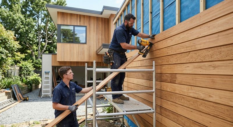 Hardwood Cladding Installation in Lithonia, GA