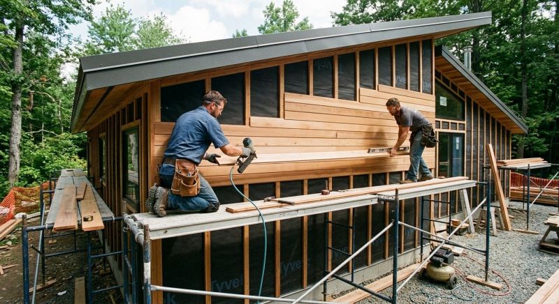 Hardwood Cladding Installation in Lithonia, GA