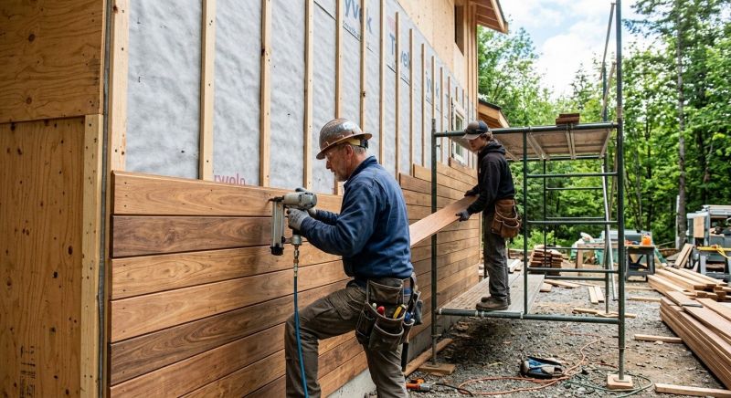 Hardwood Siding Installation in Conyers, GA