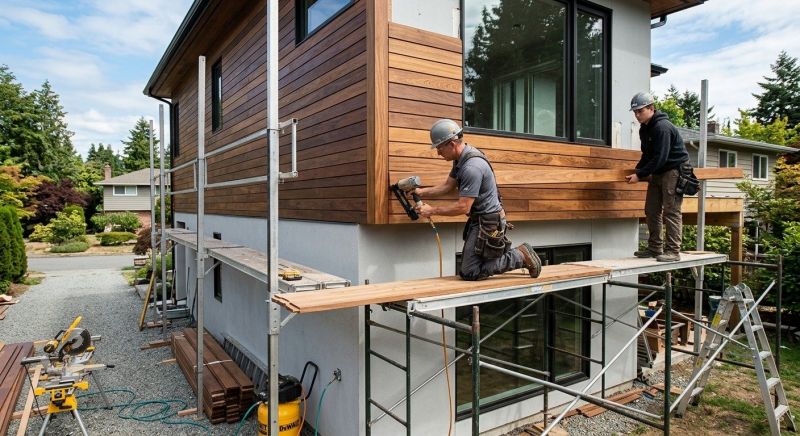 Hardwood Siding Installation in Oxford, GA