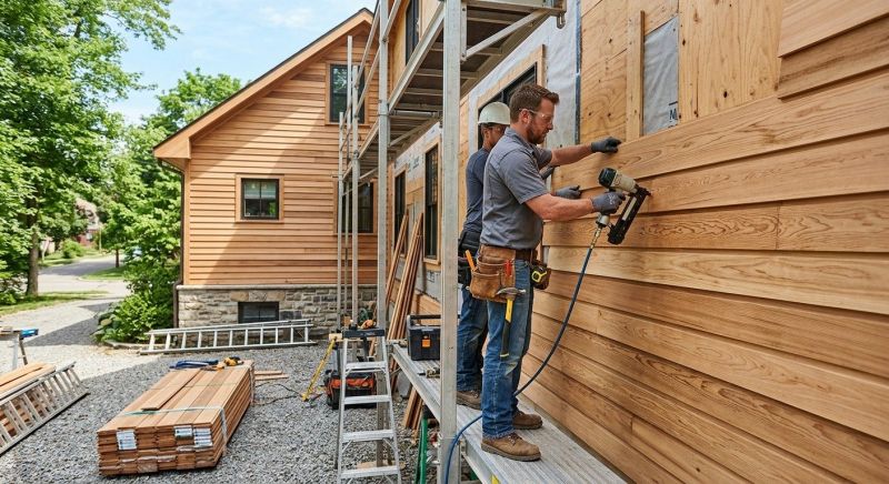 Hardwood Siding Installation in Rockdale County, GA