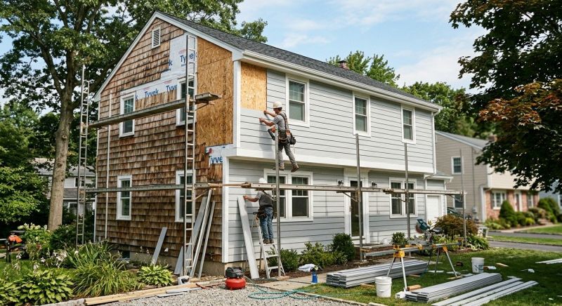 House Siding Installation in Fulton County, GA