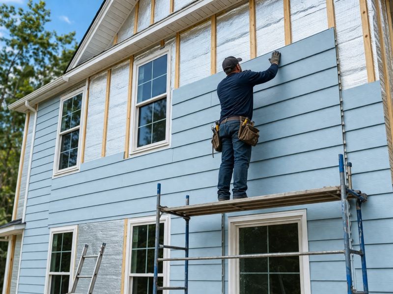 Insulated Siding Installation in Hampton, GA