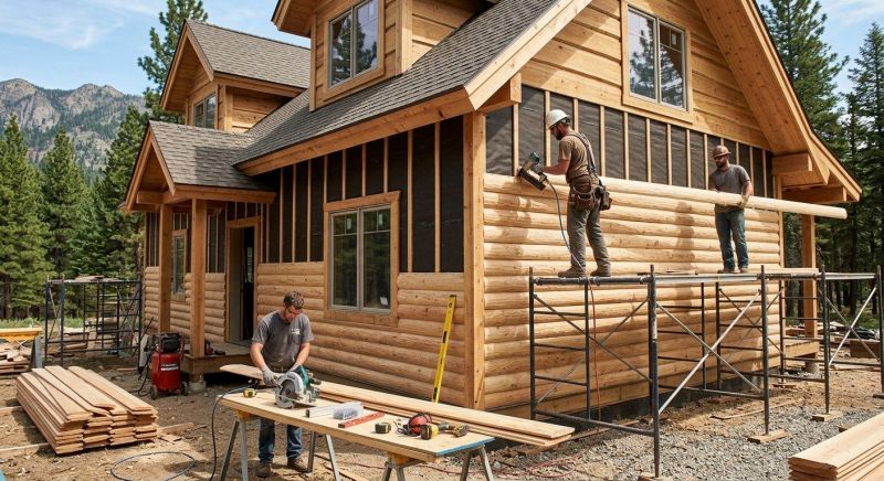Log Siding Installation in Atlanta, GA