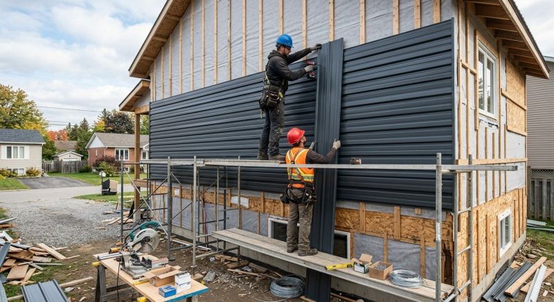 Metal Siding Installation in Dekalb County, GA