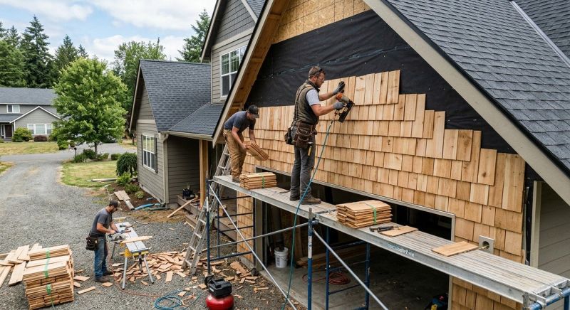 Shake Siding Installation in Grayson, GA