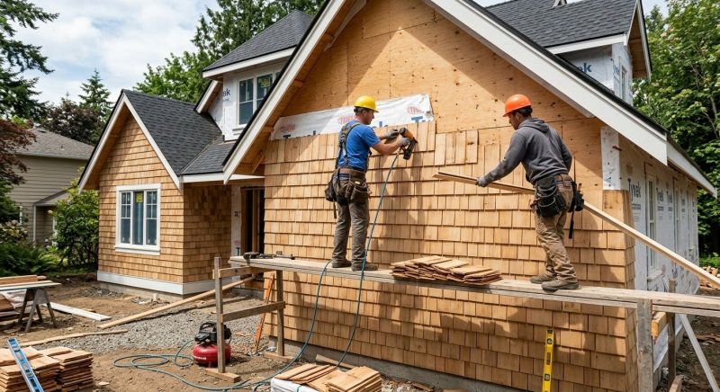 Shake Siding Installation in Loganville, GA
