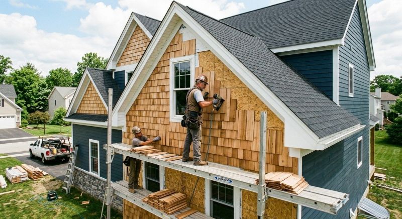 Shake Siding Installation in Loganville, GA