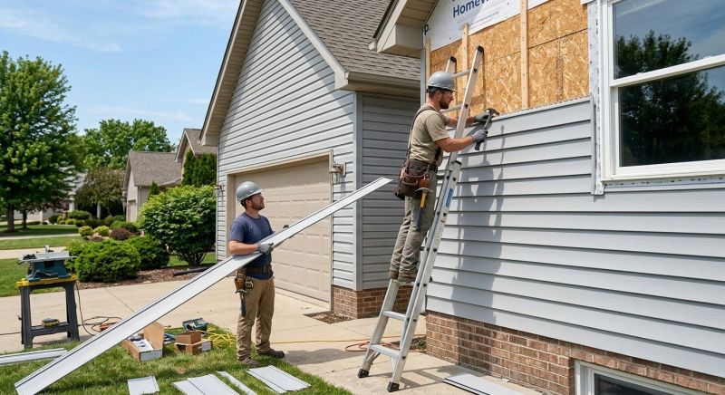 Vinyl Siding Installation in Hampton, GA