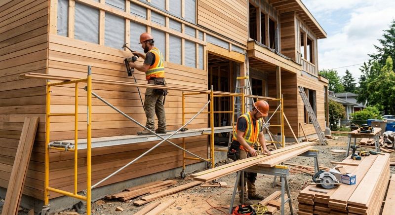 Wood Cladding Installation in Hampton, GA