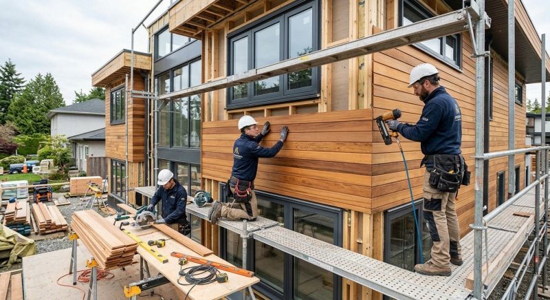 Wood Cladding Installation in Oxford, GA