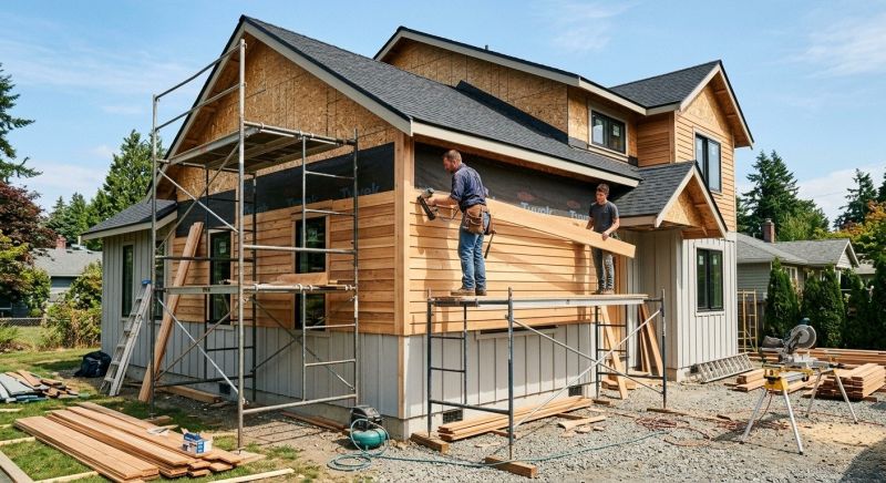 Wood Siding Installation in Snellville, GA