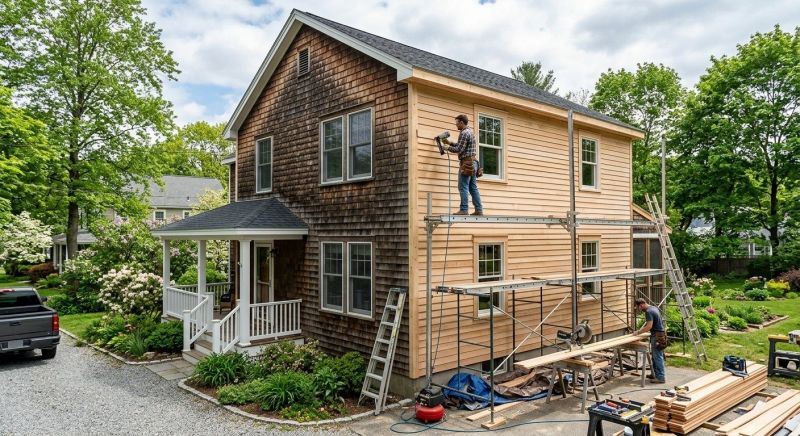 Wood Siding Replacement in Duluth, GA