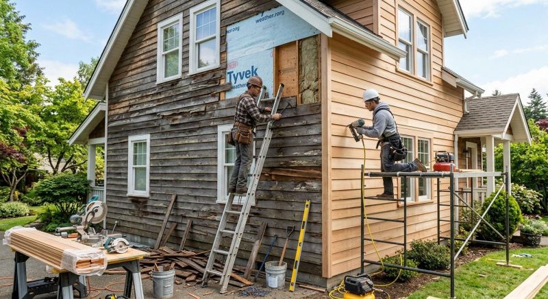Wood Siding Replacement in Tucker, GA